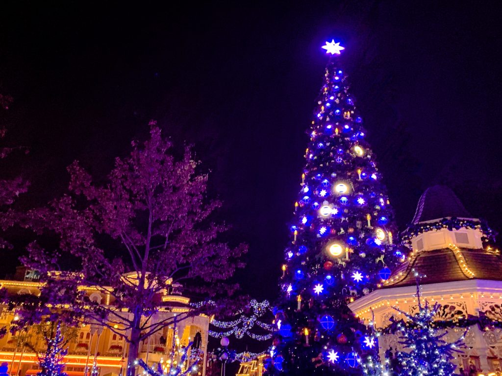 Disney's Enchanted Christmas decorations