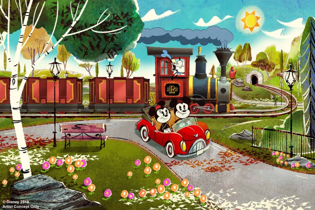 D23 Expo 2019 Mickey & Minnie’s Runaway Railroad