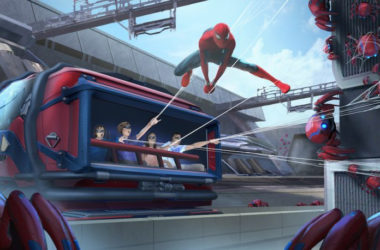 Web-Slingers: A Spider-Man Adventure see Spidey join guests aboard their WEB Slinger Vechicles