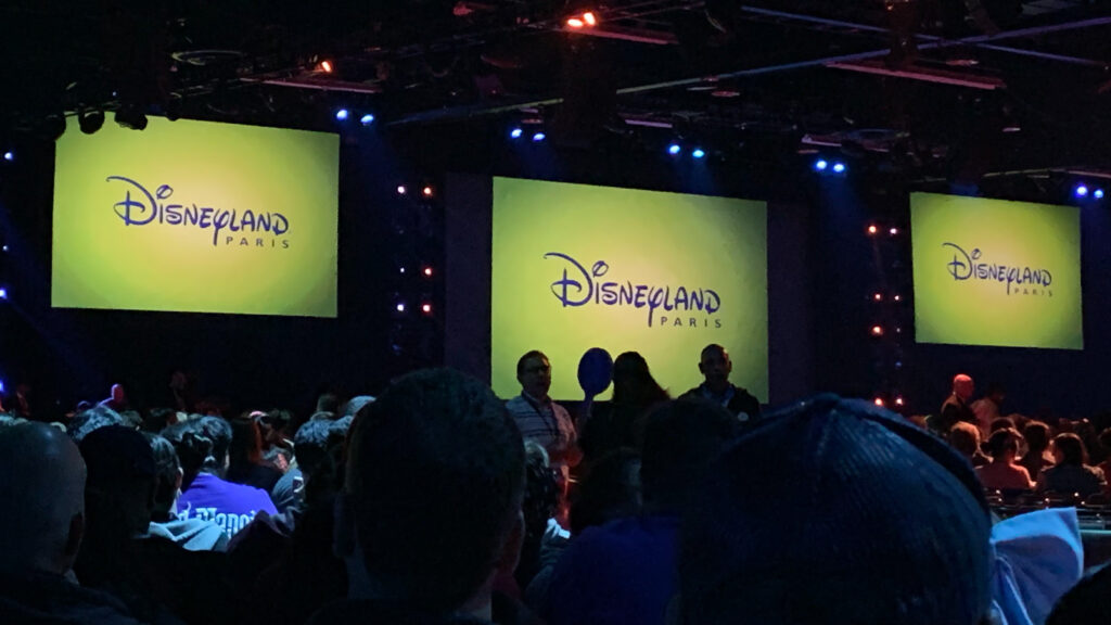 Disneyland Paris appearing at the Disney Parks panel at D23