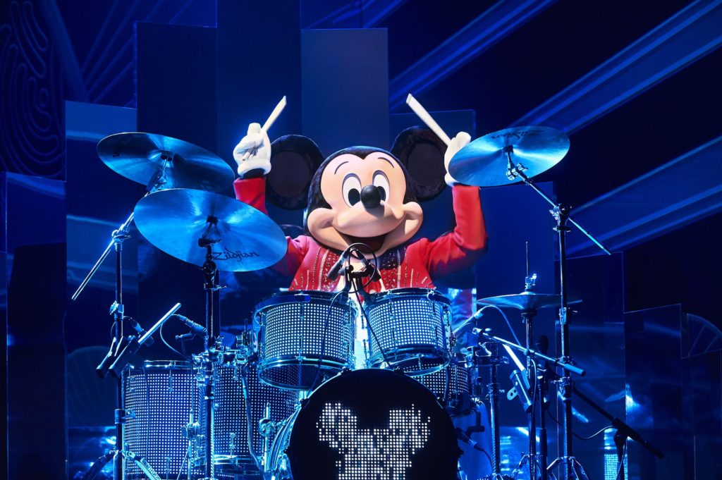 Mickey’s Christmas Big Band as part of Christmas 2019 at Disneyland Paris