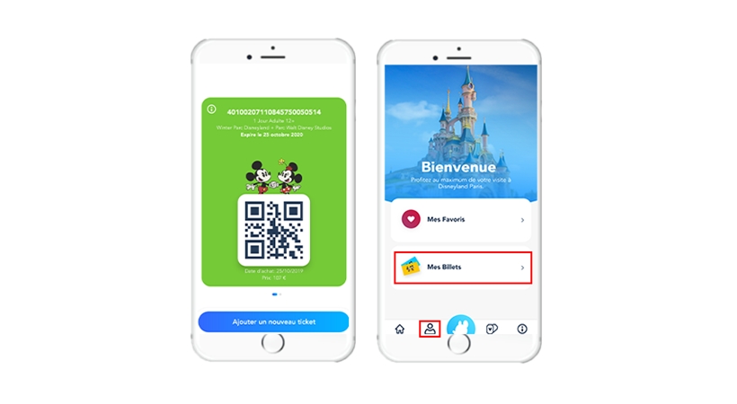 Select apps can now be scannable via QR codes on the official Disneyland Paris app, via version 5.3