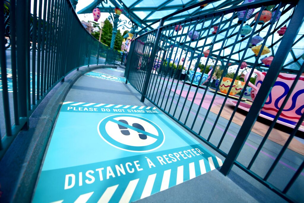 Many health and safety measures such as social distancing have been put in place to ensure Disneyland Paris can reopen safely