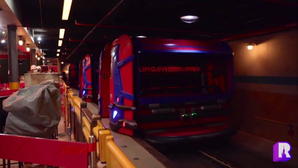 First look at the WEB Slinger ride vehicles coming to Web-Slingers: A Spider-Man Adventure
