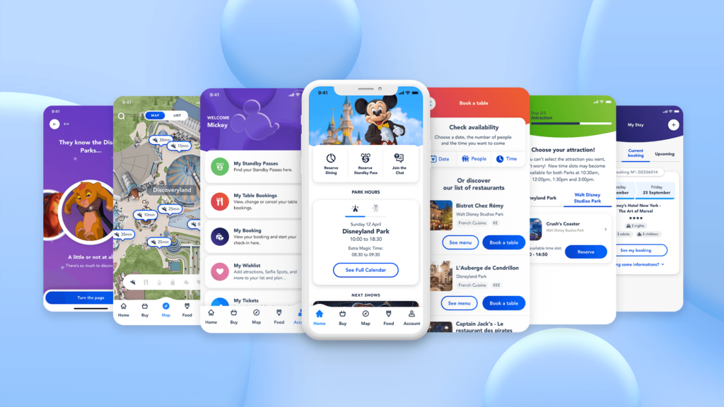 A look at the new features come to the official Disneyland Paris app, including Disney Premier Access